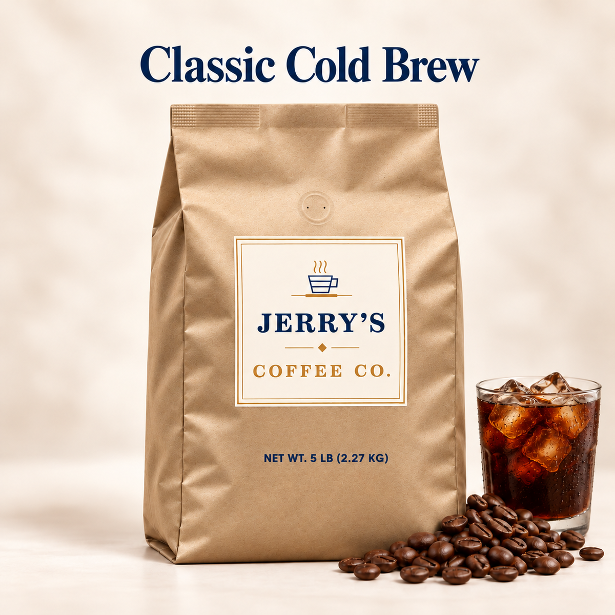 Classic Cold Brew - Jerry's Coffee Co. bag