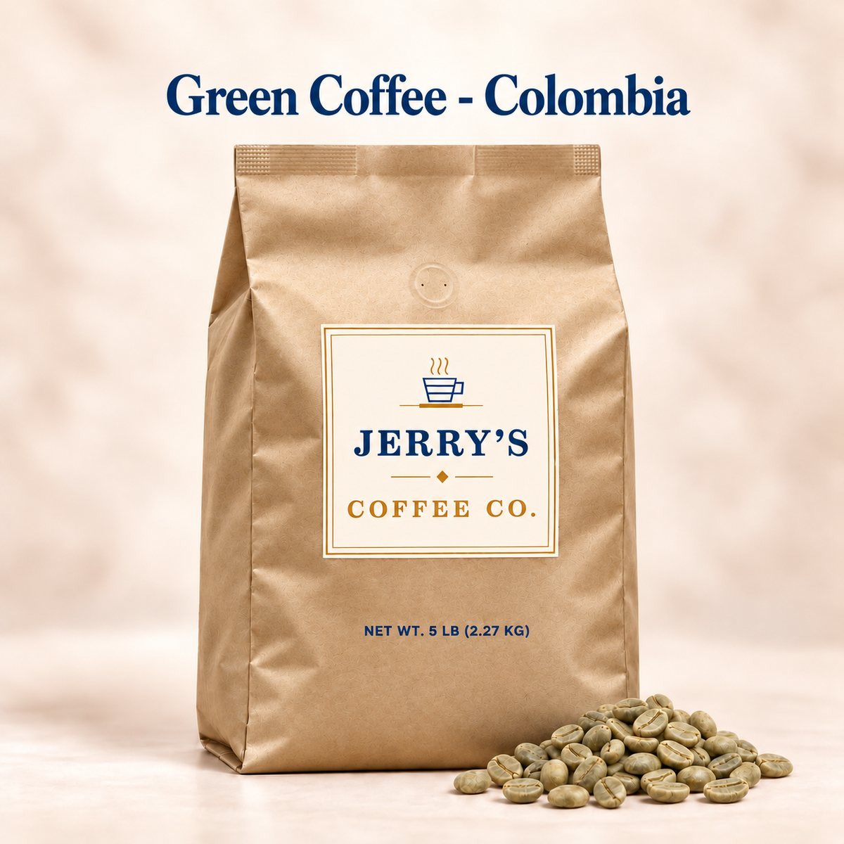 Green Coffee - Colombia - Jerry's Coffee Co. bag