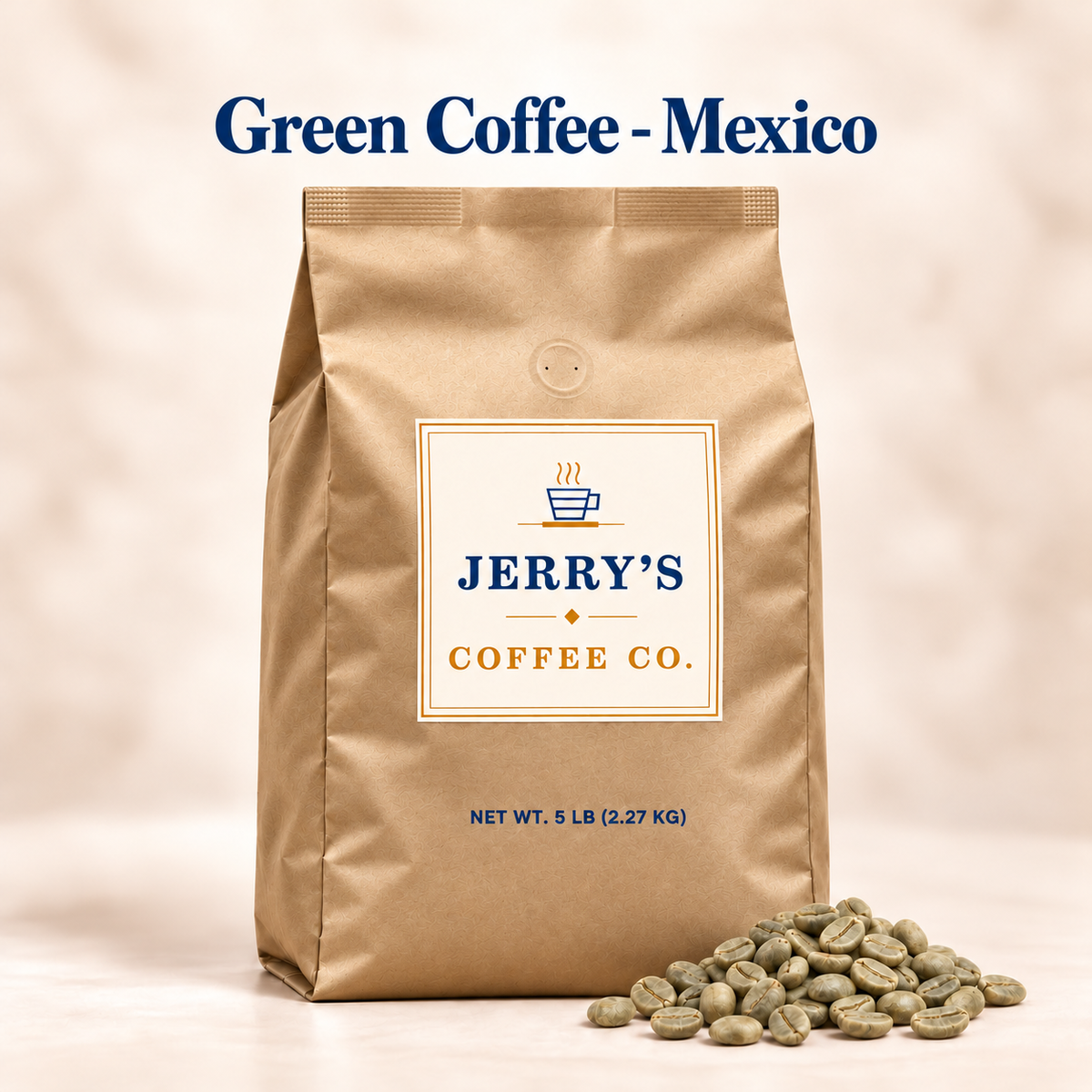 Green Coffee - Mexico - Jerry's Coffee Co. bag