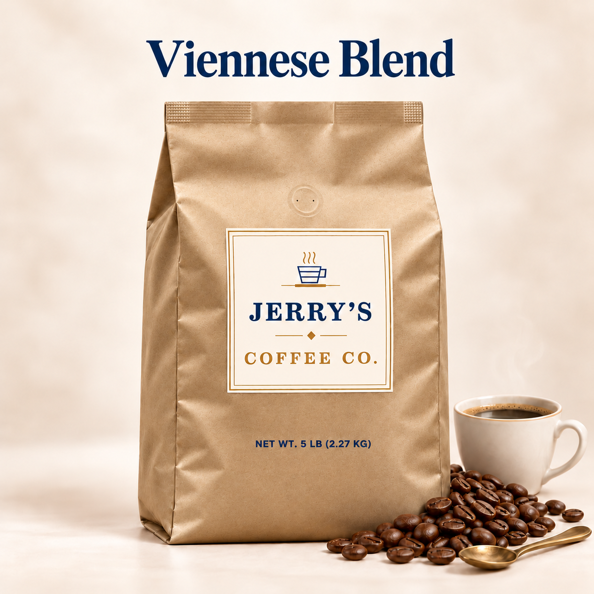 Viennese Blend - Jerry's Coffee Co. bag