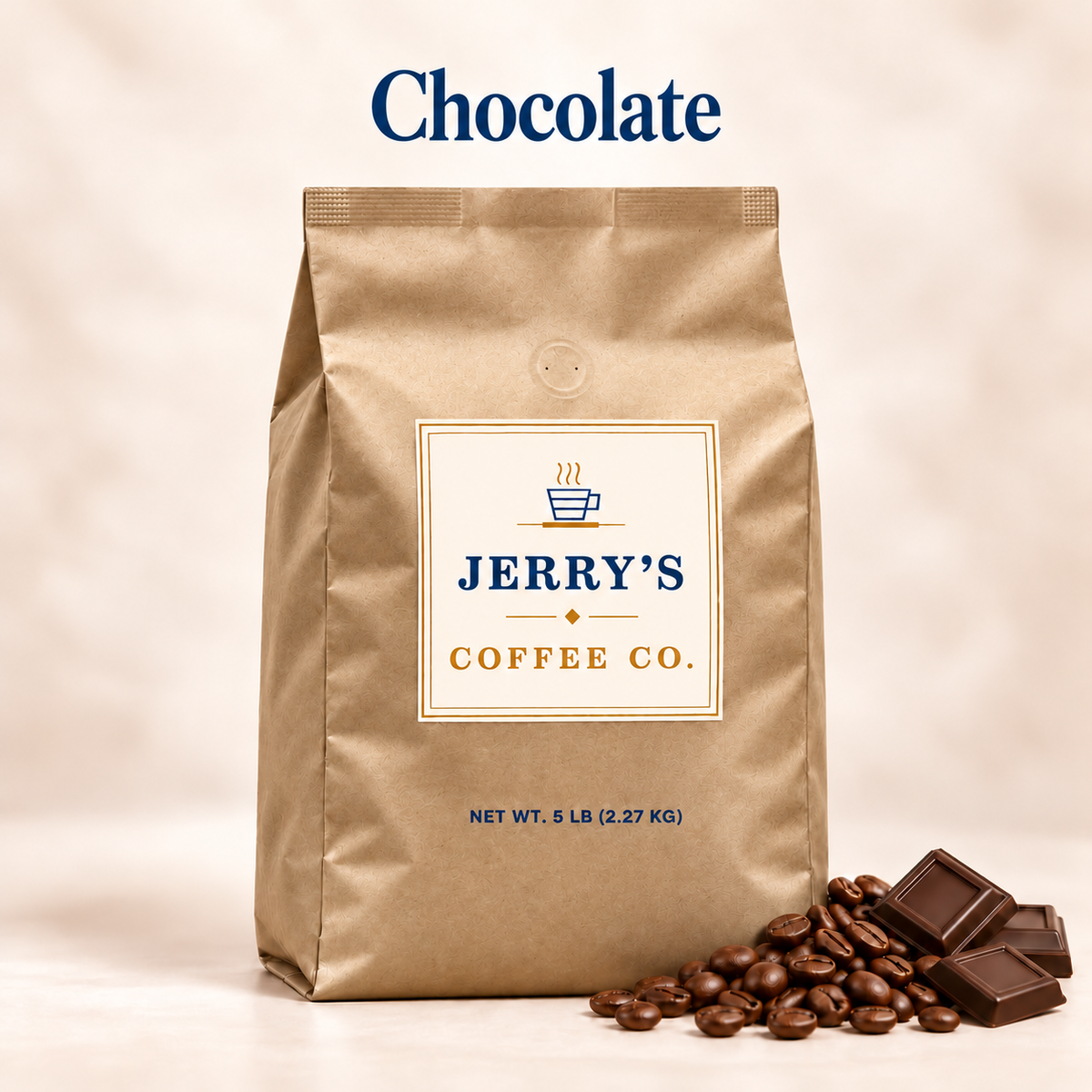 Chocolate - Jerry's Coffee Co. bag