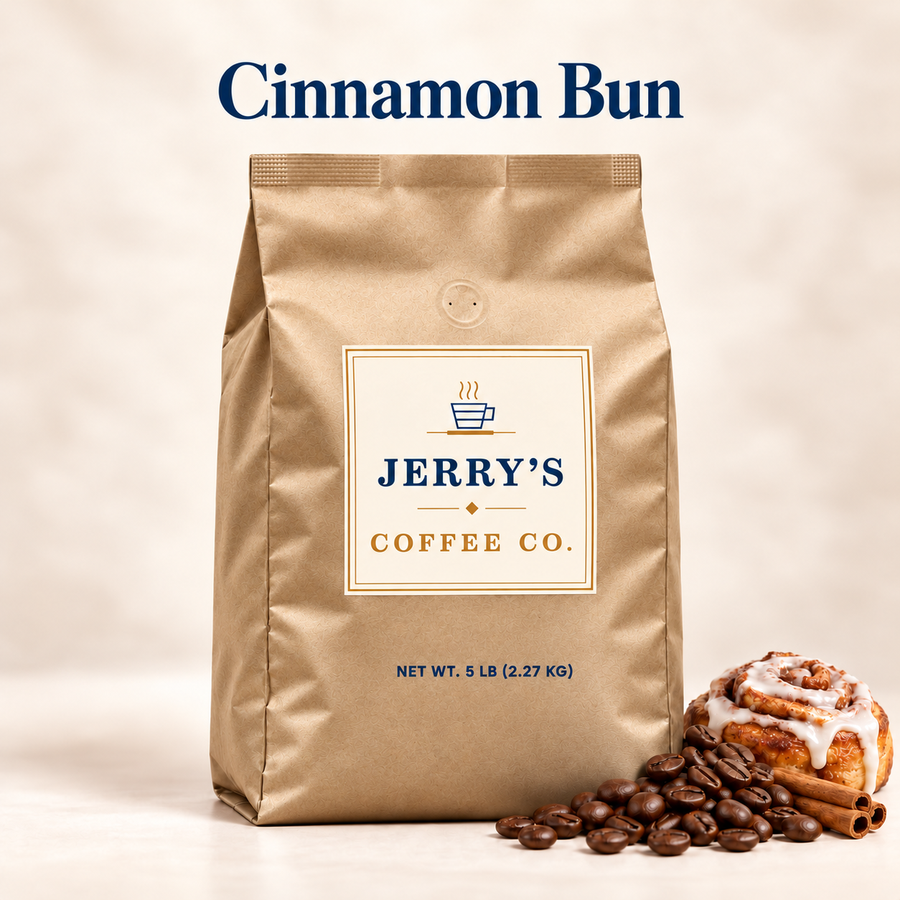 Cinnamon Bun - Jerry's Coffee Co. bag