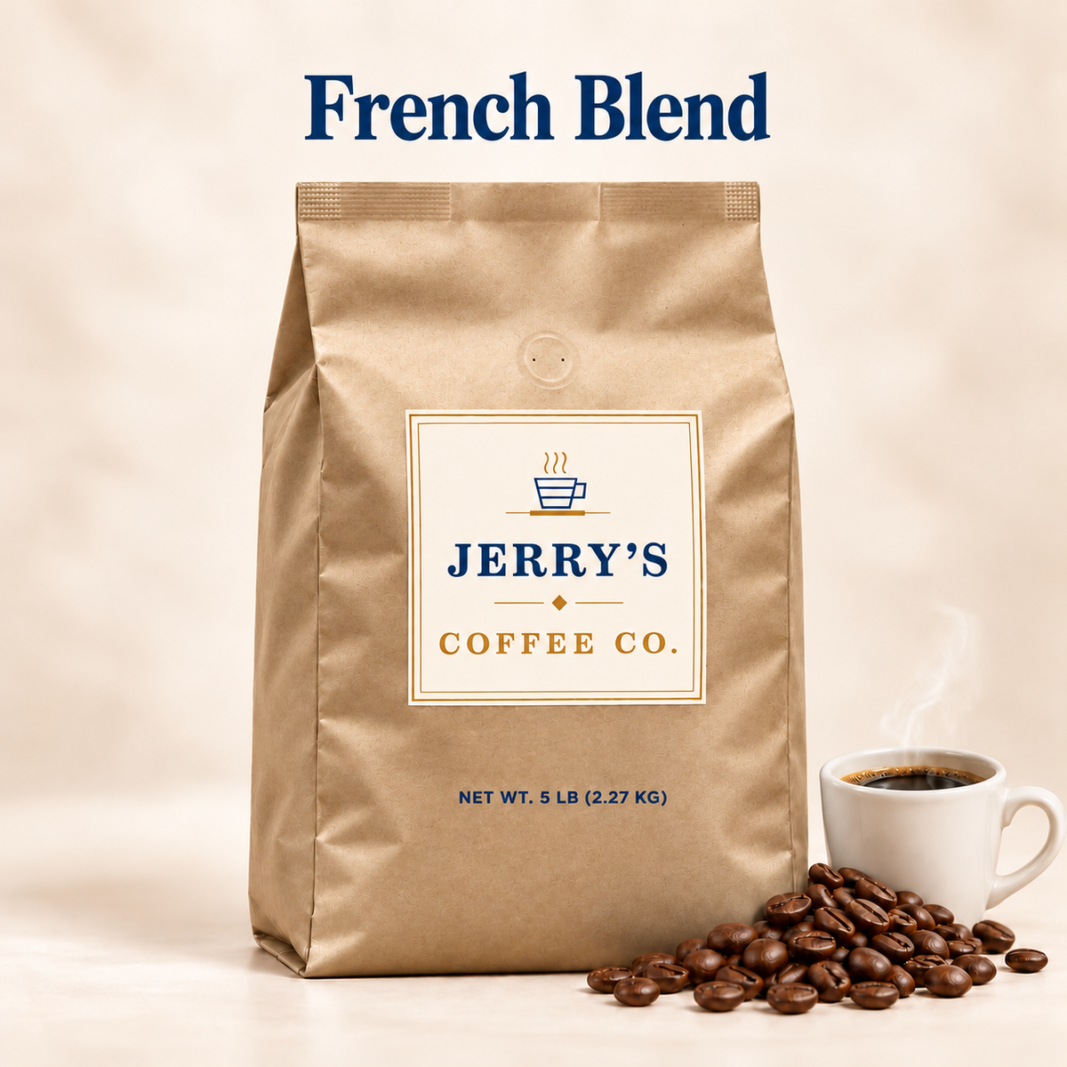 French Blend - Jerry's Coffee Co. bag