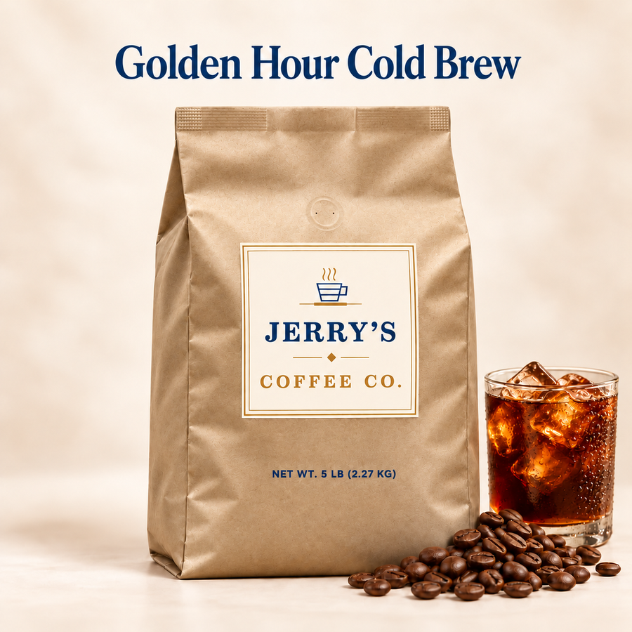 Golden Hour Cold Brew - Jerry's Coffee Co. bag