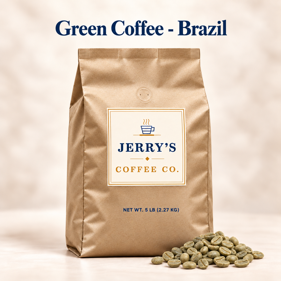 Green Coffee - Brazil - Jerry's Coffee Co. bag
