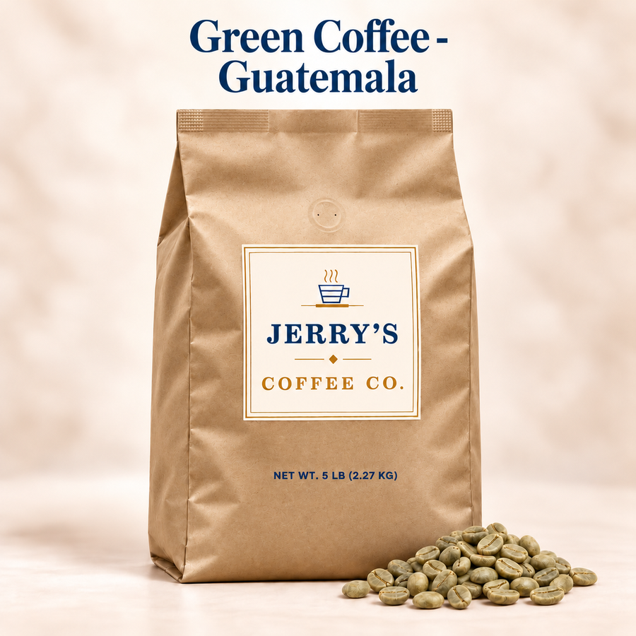 Green Coffee - Guatemala - Jerry's Coffee Co. bag