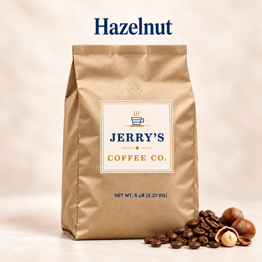 Hazelnut - Jerry's Coffee Co. bag