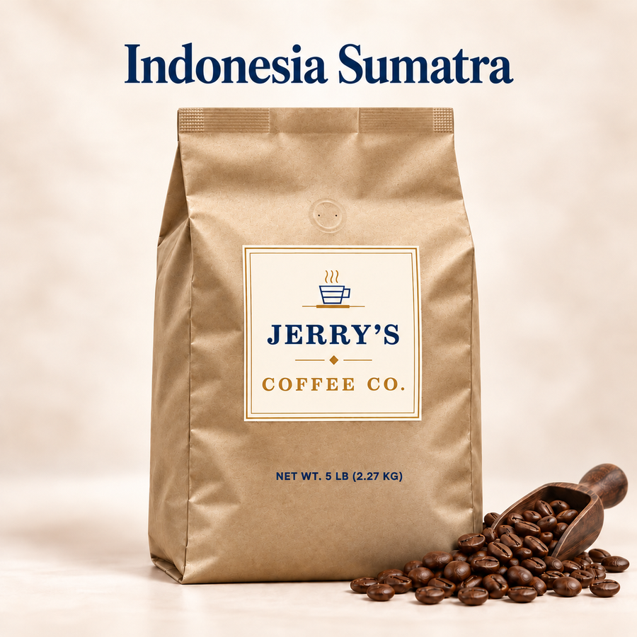 Indonesia Sumatra - Jerry's Coffee Co. bag