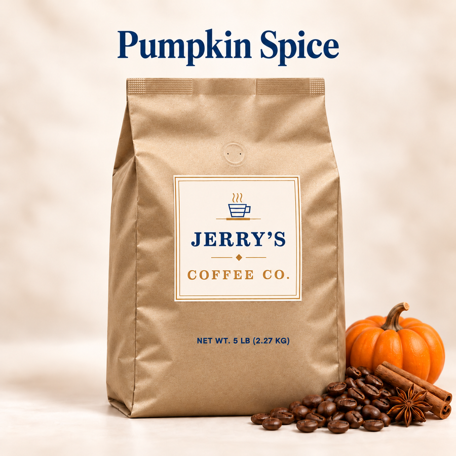 Pumpkin Spice - Jerry's Coffee Co. bag