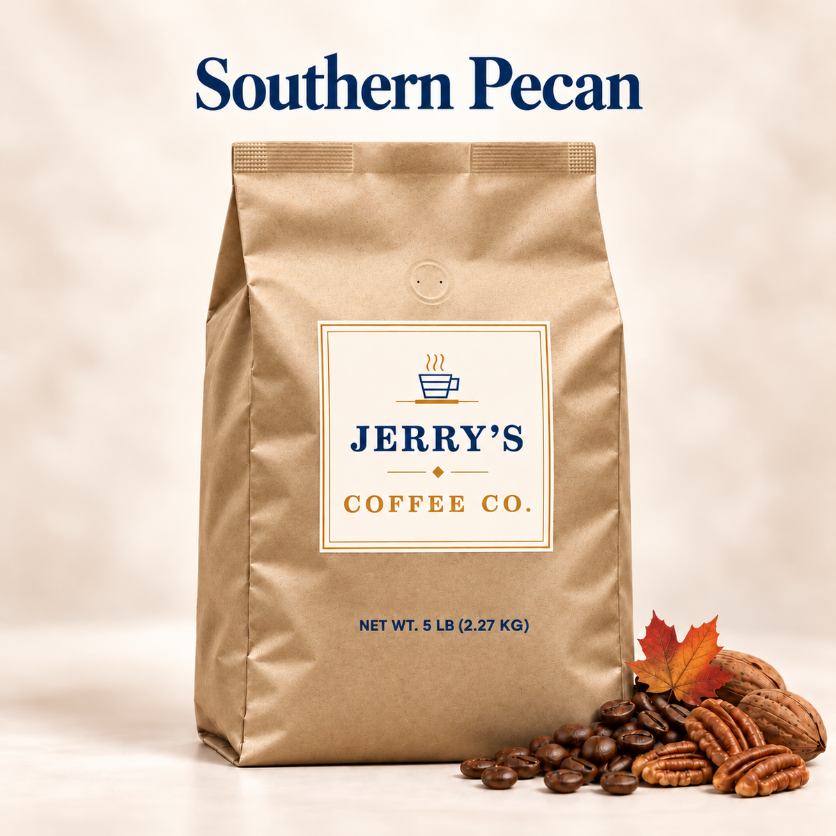 Southern Pecan - Jerry's Coffee Co. bag