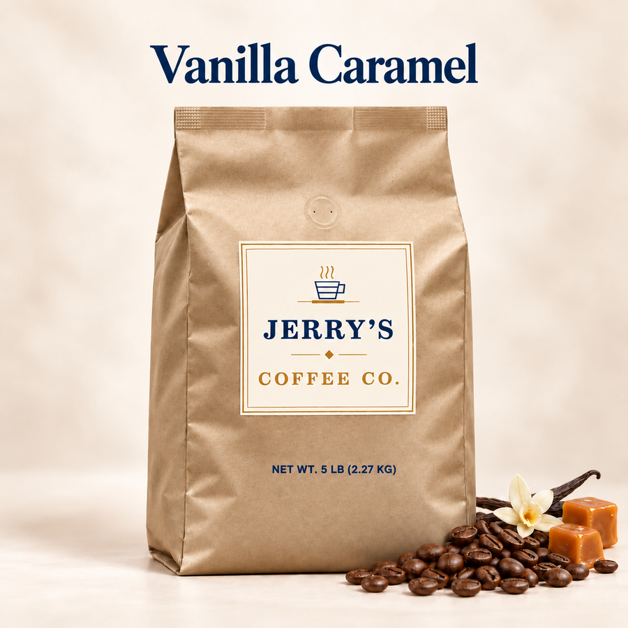 Vanilla Caramel - Jerry's Coffee Co. bag